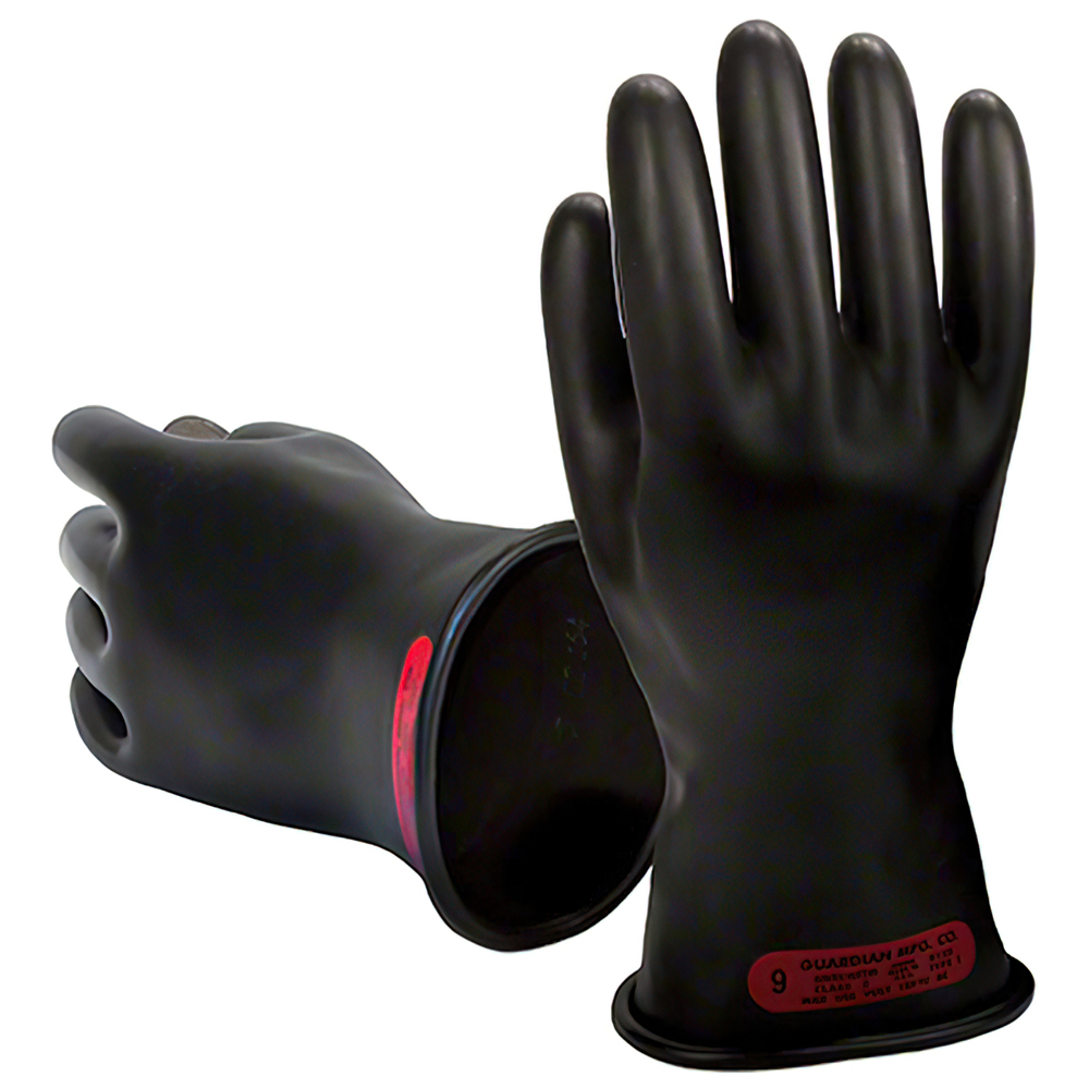 Guardian™ Class 0 Natural Rubber Low-Voltage Electricians Gloves – 11 in.